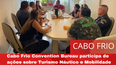 Photo of Cabo Frio Convention Bureau participa de ações sobre Turismo Náutico e Mobilidade Aquaviária